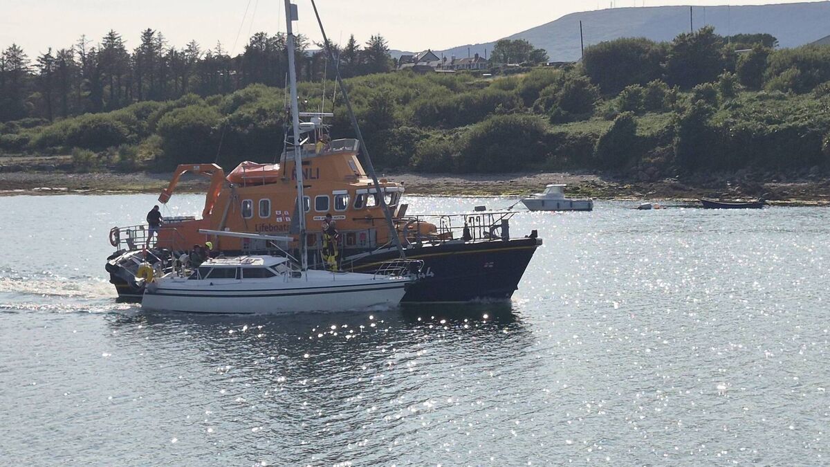 Two sailors rescued off coast of West Cork after yacht took on water