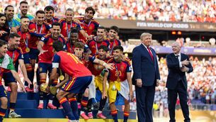 <p>Fifa president Gianni Infantino appears receptive to the concept of a 64-team World Cup. Pic: Andrew Harnik/Getty Images</p> <p>Fifa president Gianni Infantino appears receptive to the concept of a 64-team World Cup. Pic: Andrew Harnik/Getty Images</p>