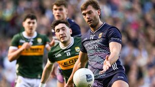 <p>FINAL COUNTDOWN: Mayo's Aidan O'Shea prepares kick a point as Kerry's Paudie Clifford looks on during the 2025 Allianz Football League Division 1 final. Pic: Shauna Clinton/Sportsfile</p> <p>FINAL COUNTDOWN: Mayo's Aidan O'Shea prepares kick a point as Kerry's Paudie Clifford looks on during the 2025 Allianz Football League Division 1 final. Pic: Shauna Clinton/Sportsfile</p>