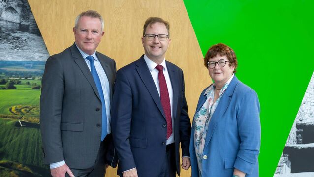 <p>Skillnet Ireland chief executive Mark Jordan with Minister for Further and Higher Education, Research, Innovation and Science, James Lawless  and Brigid McManus, Skillnet Ireland chair. More than 11,600 workers in Cork took part in State-backed upskilling initiatives in 2025, according to the Skillnet Ireland Annual Report.</p>
