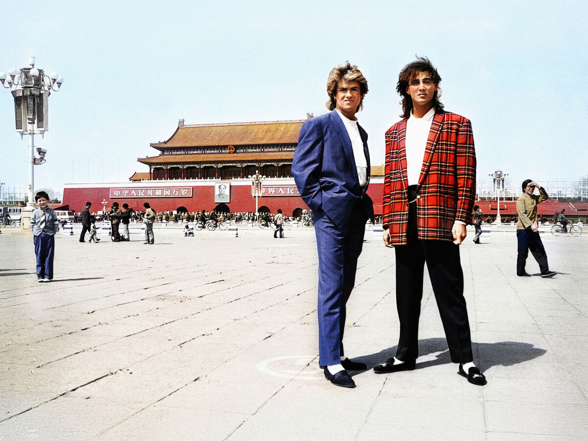 George & Andrew in China 1985 George & Andrew in China 1985