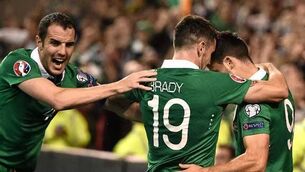 Republic of Ireland take step towards Euro 2016 with win over Germany