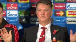 Business as usual for Manchester United boss Louis van Gaal