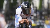 APTOPIX Cycling Tour de France Hungary gold medalist Hubert Kos: 'I always loved going to Ireland, Tayto crisps and stuff like that'