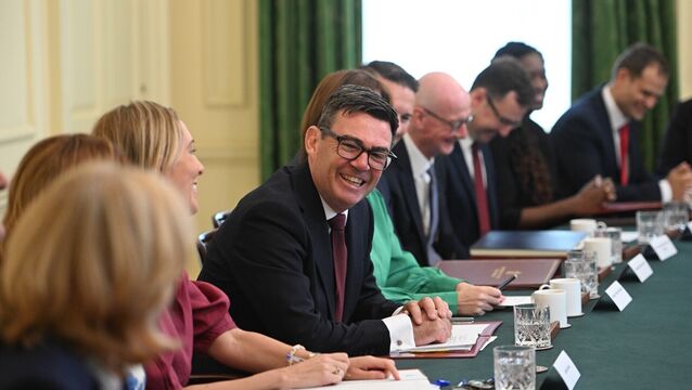<p>Prime minister Andy Burnham hosts his first Cabinet meeting at 10 Downing Street on Tuesday. Picture: Eddie Mulholland/PA</p>