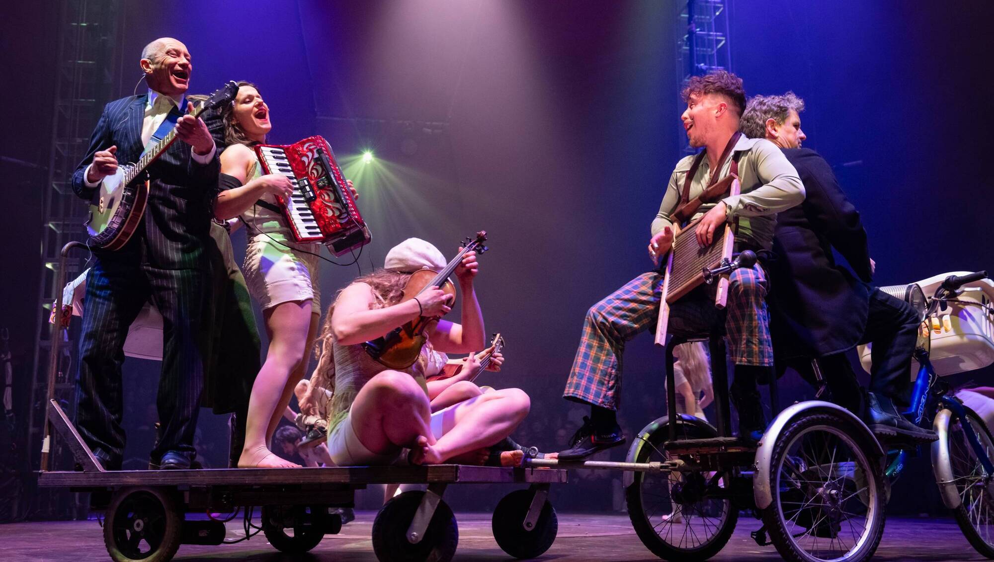 Carnation, the latest show from No Fit State Circus at Galway International Arts Festival. 