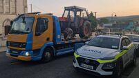 Disqualified motorist caught driving tractor which was last taxed seven years ago