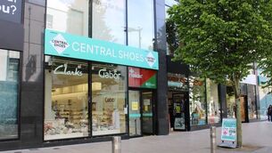 <p>Central Shoes on Bedford Row, Limerick, which is closing down.</p> <p>Central Shoes on Bedford Row, Limerick, which is closing down.</p>