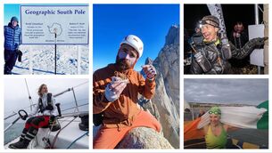 <p>Johnny Ward, Sean Villenueva-O'Driscoll, Eoin Keith, Joan Mulloy, and Elaine Burrows Dillane share their adventures</p>