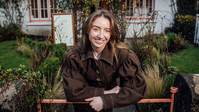 <p> Aoife McNamara pictured at Aoifes Cottage, in Adare Limerick</p>