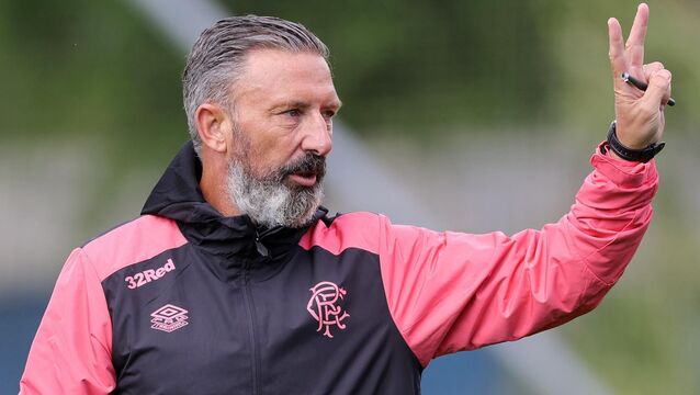 <p>NO FOUR GAME BAN, NOT TWO: Rangers manager Derek McInnes will miss his new side's first four games through suspension. Pic: Steve Welsh/PA Wire.</p>