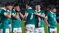 Hugo Keenan, Jack Conan and Nick Timoney dejected after the game 18/7/2026