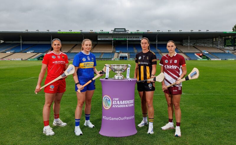 Cork’s Sorcha McCartan, Tipperary’s Eimear McGrath, Kilkenny’s Aoife Norris and Galway’s Carrie Dolan. Pic: ©INPHO/James Crombie Cork’s Sorcha McCartan, Tipperary’s Eimear McGrath, Kilkenny’s Aoife Norris and Galway’s Carrie Dolan. Pic: ©INPHO/James Crombie