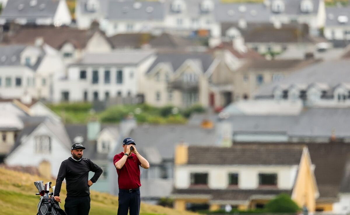Stuart Grehan lines up a shot on the 3rd hole. Pic: ©INPHO/Nick Elliott.