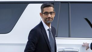 <p>Cloud demand was “powered by strong demand for AI infrastructure and AI solutions,” CEO Sundar Pichai said on the call with analysts.</p>
