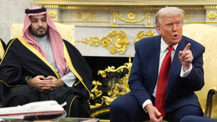 <p>US president Donald Trump meets Saudi Arabia's Crown Prince Mohammed bin Salman in the Oval Office of the White House, Tuesday, Nov. 18, 2025, in Washington. Picture: AP Photo/Evan Vucci</p> <p>US president Donald Trump meets Saudi Arabia's Crown Prince Mohammed bin Salman in the Oval Office of the White House, Tuesday, Nov. 18, 2025, in Washington. Picture: AP Photo/Evan Vucci</p>