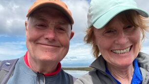 <p>Mark Reilly (left) and Nancy Reilly whose idyllic life in Cork was shattered when Mark took his own life after being admitted to a single room in the CUH acute mental health unit in March 2022.</p> <p>Mark Reilly (left) and Nancy Reilly whose idyllic life in Cork was shattered when Mark took his own life after being admitted to a single room in the CUH acute mental health unit in March 2022.</p>