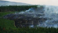 IRISH Slievenamon wildfire