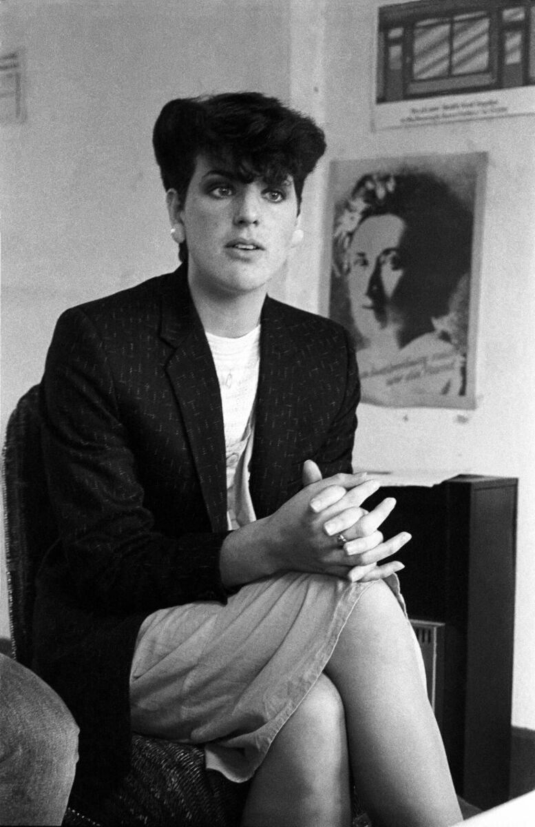 Theresa Mooney was a 23-year-old recently married woman living in a mobile home saving for a mortgage when she went on strike at Dunnes Stores in 1985. Picture credit: Rose Comiskey from Acts of Defiance