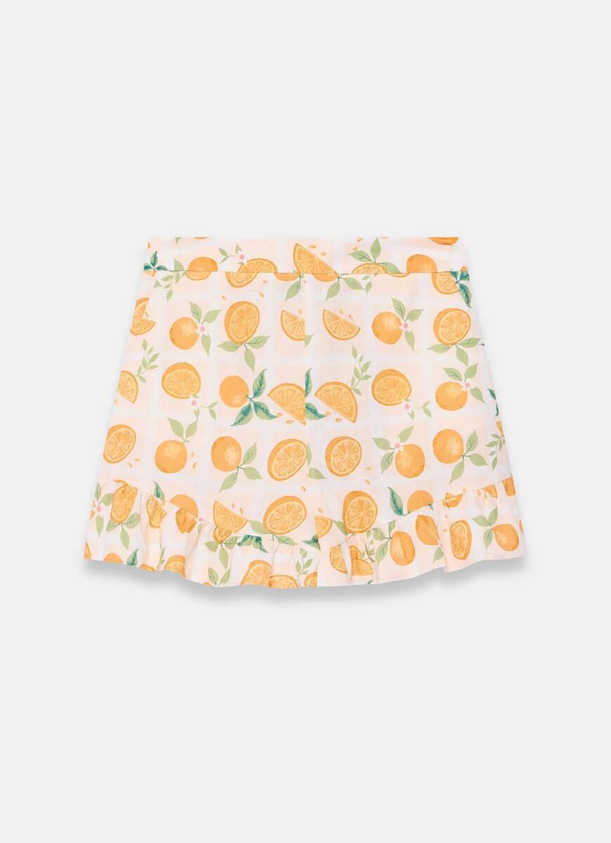 Orange Print Shorts, €99, Mint Velvet. Orange Print Shorts, €99, Mint Velvet.