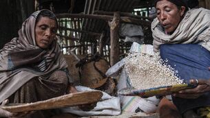 <p>‘Women in developing nations are not passive recipients of support, they are active leaders in building resilient communities and creating long-term, sustainable change.’ Picture: Eduardo Soteras/AFP/Getty</p>