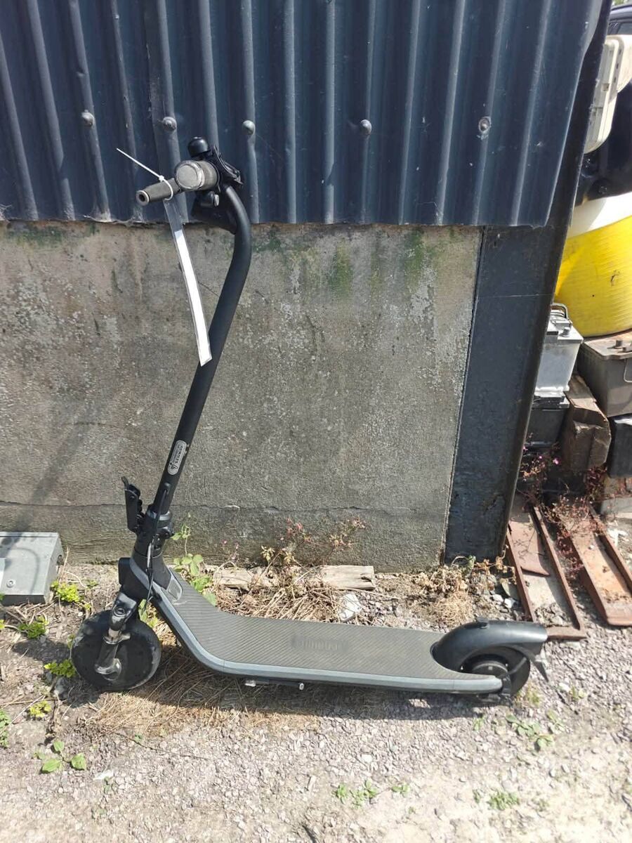 An e-scooter seized along with five other mechanically propelled vehicles including scramblers seized last week by gardaí attached to Gurranabraher Garda Station. Picture: An Garda Síochána An e-scooter seized along with five other mechanically propelled vehicles including scramblers seized last week by gardaí attached to Gurranabraher Garda Station. Picture: An Garda Síochána