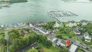 <p>Aerial view of the site in Castle Road Monkstown, Co. Cork</p>