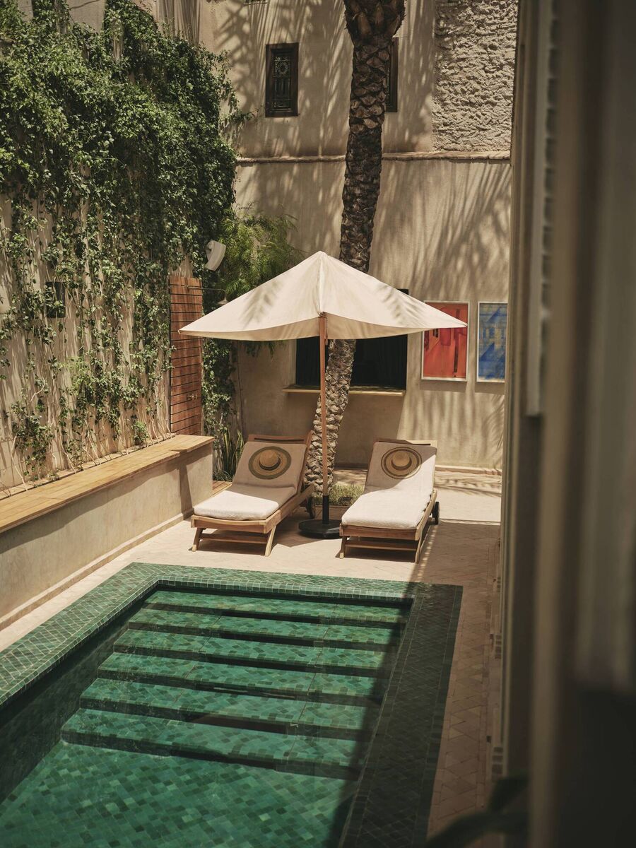 The pool at IZZA The pool at IZZA