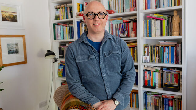<p>Author Rónán Hession at his home in Portmarnock, Dublin. Picture: Gareth Chaney</p>