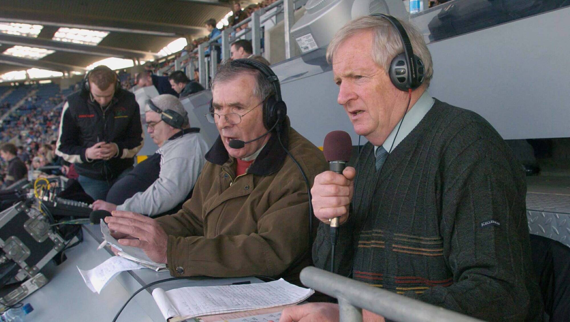 Liam Higgins' final Croke Park commentary for Radio Kerry was heroic