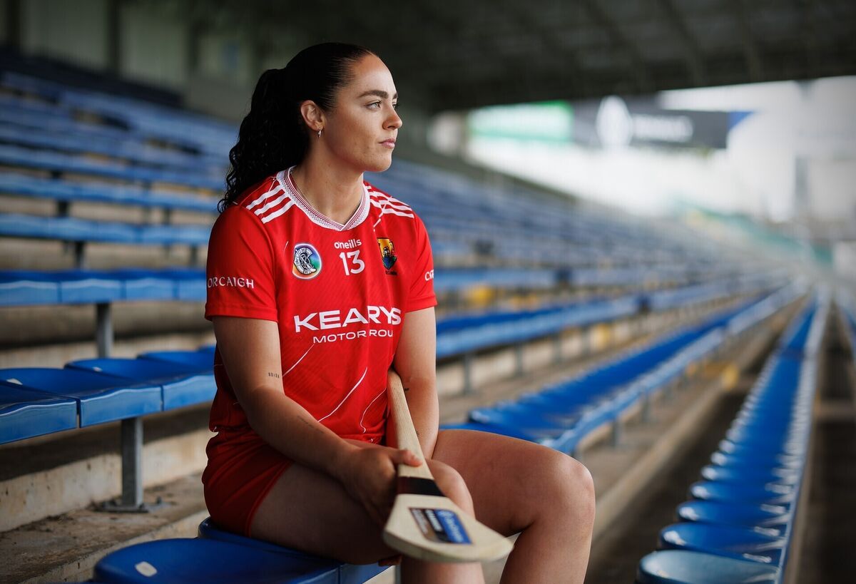 Cork’s Sorcha McCartan looks on. Pic: ©INPHO/James Crombie