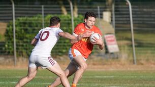 <p>HANG ON: Bishopstown’s Patrick Casey tackles Éire Óg’s Daire Mccarthy. Pic: Noel Sweeney.</p> <p>HANG ON: Bishopstown’s Patrick Casey tackles Éire Óg’s Daire Mccarthy. Pic: Noel Sweeney.</p>