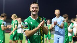 <p>Sean McGrath opened the scoring for Kerry against Finn Harps. Pic: ©INPHO/Bryan Keane</p> <p>Sean McGrath opened the scoring for Kerry against Finn Harps. Pic: ©INPHO/Bryan Keane</p>