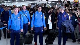 Watch the incredible welcome Barcelona got from Japanese football fans