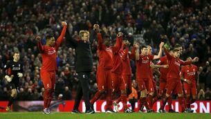 Liverpool v West Bromwich Albion - Barclays Premier League - Anfield