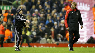 Liverpool v West Bromwich Albion - Barclays Premier League - Anfield