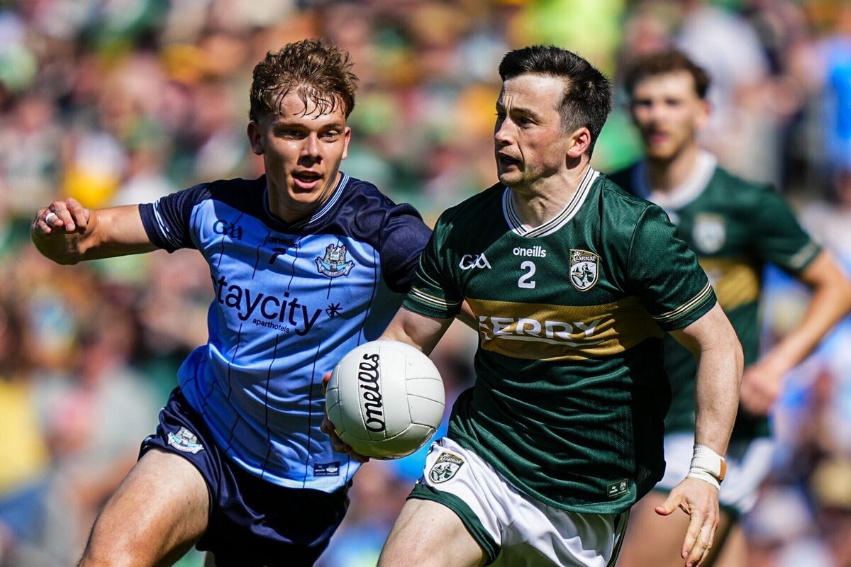 Paul Murphy of Kerry in action against Charlie McMorrow of Dublin in the semi-final. Pic: ©INPHO/James Lawlor