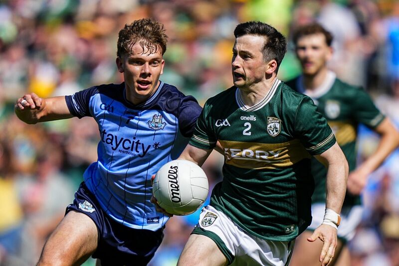 Paul Murphy of Kerry in action against Charlie McMorrow of Dublin in the semi-final. Pic: ©INPHO/James Lawlor Paul Murphy of Kerry in action against Charlie McMorrow of Dublin in the semi-final. Pic: ©INPHO/James Lawlor