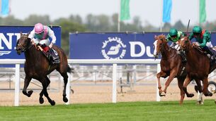 <p>Jockey Colin Keane on Kalpana: “That’s definitely her best performance, it was one of the strongest renewals of the race as there were horses from all over the globe so for her to do it today is very special."</p> <p>Jockey Colin Keane on Kalpana: “That’s definitely her best performance, it was one of the strongest renewals of the race as there were horses from all over the globe so for her to do it today is very special."</p>