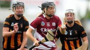 <p>Galway defeated Kilkenny 1-14 to 0-11 to reach their third consecutive All-Ireland senior camogie final. Pic: ©INPHO/Bryan Keane</p>