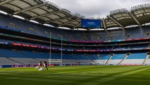 <p>THE BIG HOUSE: The scene at Croke Park on Sunday morning. INPHO/Tom O’Hanlon</p> <p>THE BIG HOUSE: The scene at Croke Park on Sunday morning. INPHO/Tom O’Hanlon</p>