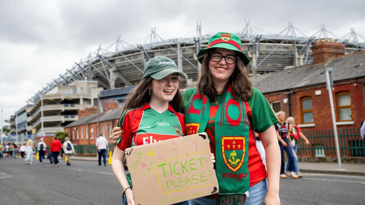 In pictures: Kerry and Mayo supporters up for the match ahead of All-Ireland decider
