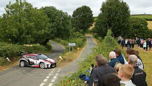 <p>Carryduff's Jonny Greer and Sligo's Niall Burns (Toyota GR Yaris Rally2) won the Carryduff Forklift Rallye Lecale to clinch the Brown & Brown Northern Ireland Rally Championship. Photo: William McNeill. </p> <p>Carryduff's Jonny Greer and Sligo's Niall Burns (Toyota GR Yaris Rally2) won the Carryduff Forklift Rallye Lecale to clinch the Brown & Brown Northern Ireland Rally Championship. Photo: William McNeill. </p>