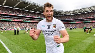 <p>18 season into his Mayo career, Aidan O'Shea has won an All-Ireland medal. Pic: ©INPHO/Ryan Byrne</p> <p>18 season into his Mayo career, Aidan O'Shea has won an All-Ireland medal. Pic: ©INPHO/Ryan Byrne</p>