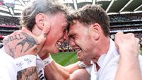 Kobe McDonald and Jordan Flynn celebrate winning 26/7/2026