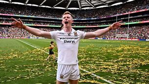 <p>Andy Moran: “David McBrien moves from Dublin – if anyone knows a construction job coming up can we get him one? He's had no job for six months, moved home to try to do this." Pic: David Fitzgerald/Sportsfile</p>