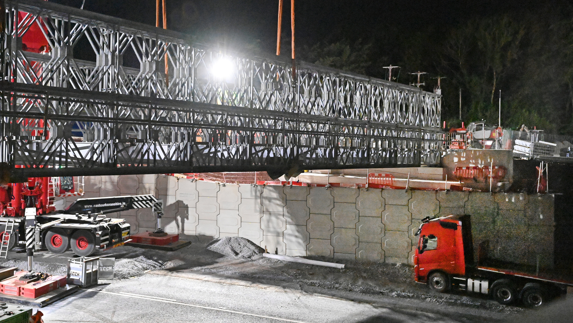 Cork's Carr's Hill reopens following installation of temporary bridge