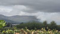 Crews remain at scene of fire at Waterford's Comeragh Mountains as public asked to avoid the area