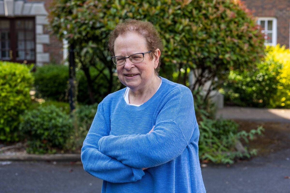 Emer Mullen volunteers at Friends Of The Elderly. “I get out of the house, I get to talk to people on the phone and connect with them, and I feel that I’m doing something useful," she says