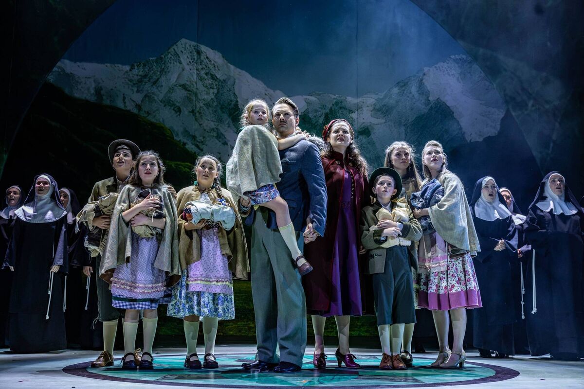 Sound of Music cast at Cork Opera House. Picture: Shane J Horan.